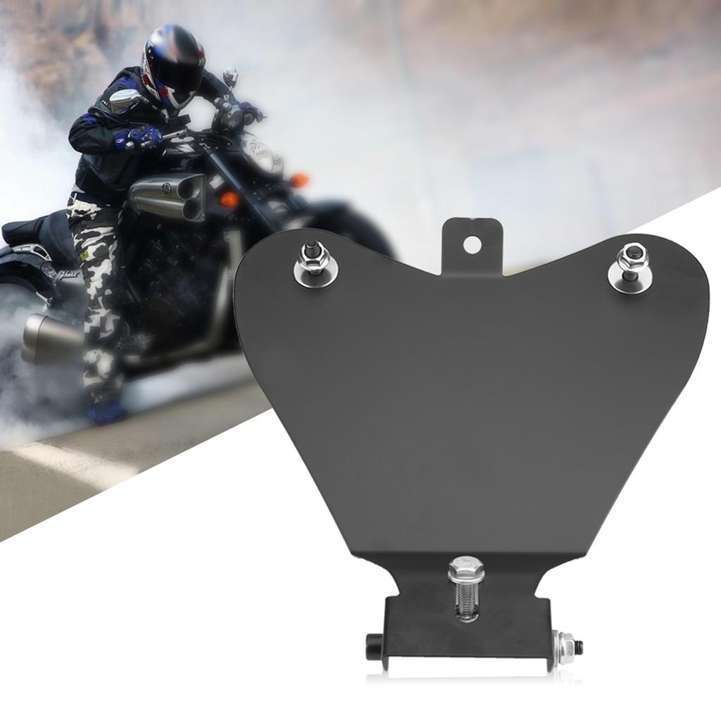 Motorcycle Single St Base Plate Bracket Steel Fixing Sy Installation Bobber Chopper