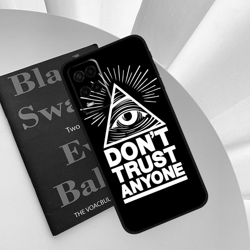 

Illuminati Eye Occult Pyramid Case For Oppo A54 A74 A94 A54S A57S A15 A16 A17 A52 A72 A76 A96 A58 A78 A98 A77 A5 A9 Cover OPPO A54s