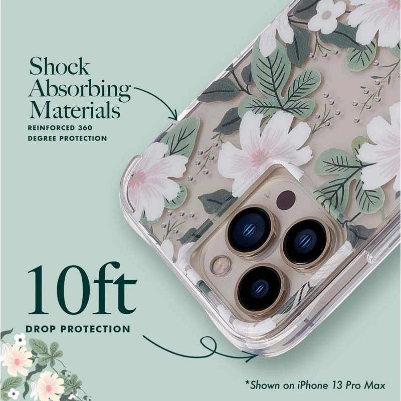 Rifle Paper Clear - Etui Iphone 14 Pro Max (Willow)