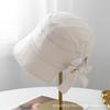 New rear split ends show washbasin hat women's spring and autumn fashion versatile sunscreen sun hat bucket hat tide