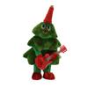 Christmas Electric Plush Toys Funny Gifts For Kids Christmas Decoration Electric Blowing Saxophone Santa Dancing Xmas Theme Elk