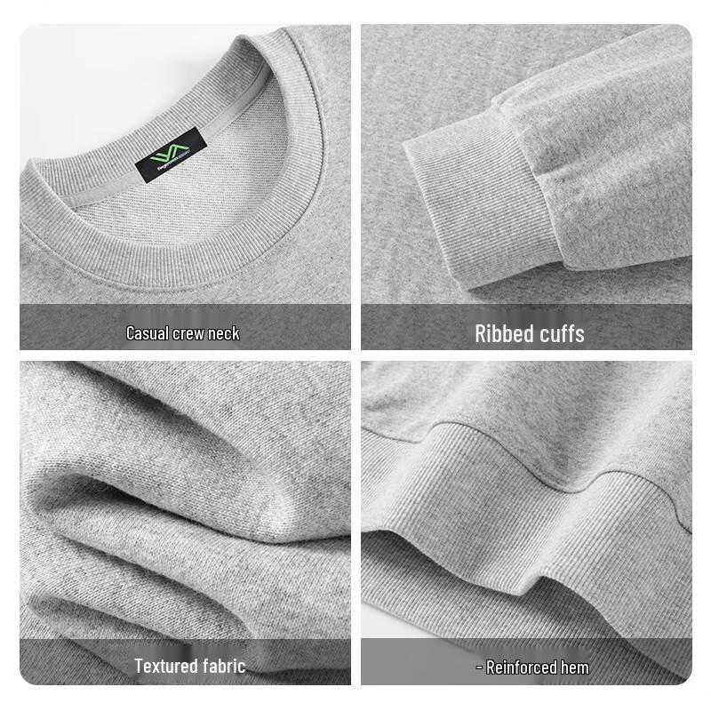 Fingercroxx Men's Loose Fit Graphic Crewneck Sweatshirt