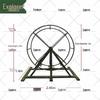 Explorer Dual-Person Anti-Dizzy Rotating Wheel