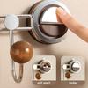 Suction Cup Hook for Bedroom Bathroom Door Mounted Living Room Clothes Hanger Strong Load Capacity  Storage Rack