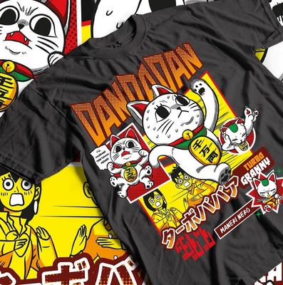 Anime Manga Dandadan Turbo T-shirt, Japanese Tee Gift, Unisex Cotton Shirt