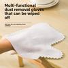 10Pcs Rag Gloves Window Groove Gap Cleaning Artifact Non-disposable housework dust removal gloves cleaning rag