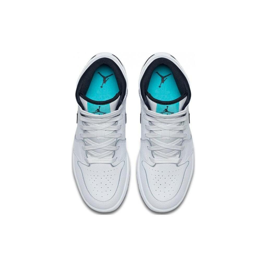 Jordan 1 Retro Mid GS Hyper Jade 554725-122