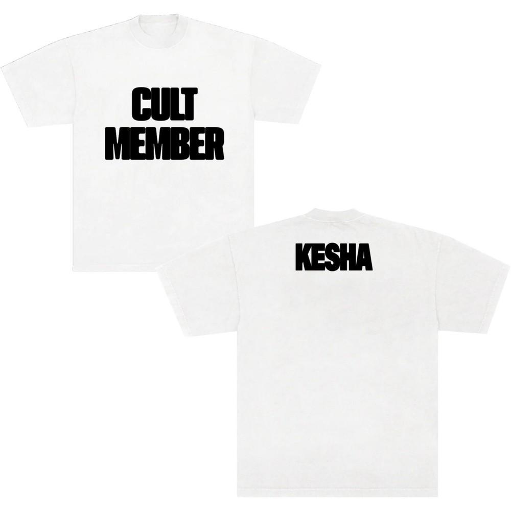 Kesha Cult Member Graphic Tour Concert Tshirt Gift For Fan Unisex T-Shirt S