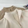 Coat for Women Cotton Plush Autumn Winter Thickened Fleece Sweatshirt Oversize Casual Zipper Coat jacket