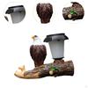 Solar Garten Statue Tier Skulptur Outdoor Figurine Licht Hof Ornament für Hinterhof Terrasse