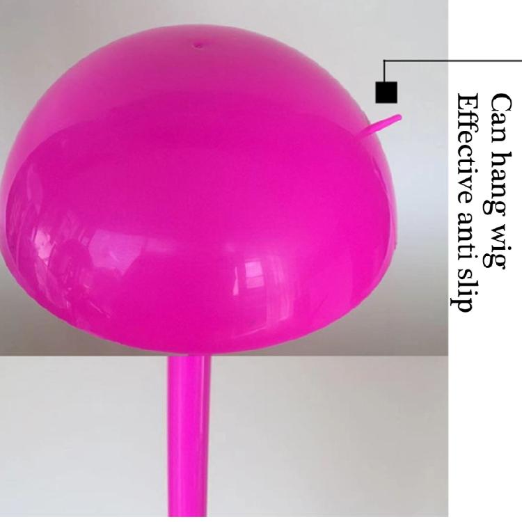 Lightweight Wig Stand Portable Wig Styling Organizer Wig Display Removable Hat Holder for Easy Travel and Storage