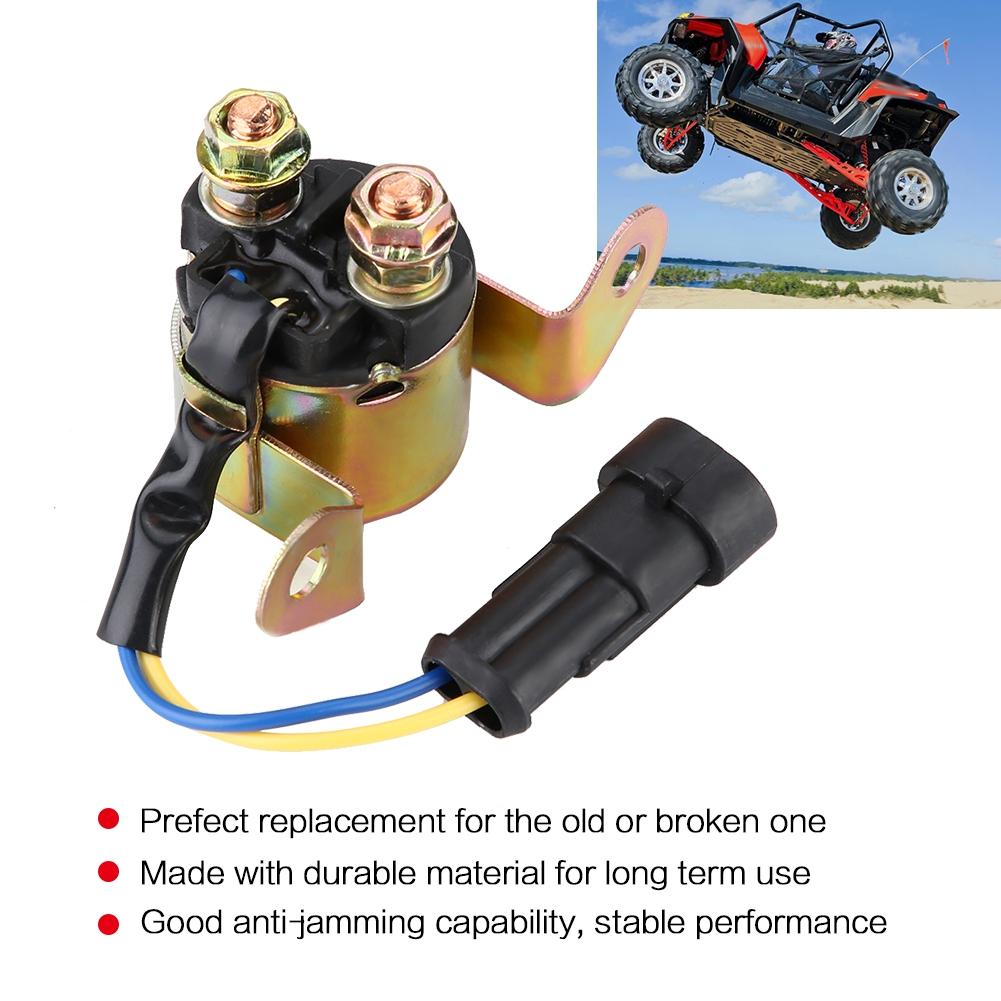 Starter Solenoid Relay Fit for TPOLARIS RANGER 400 HO 4X4 2010 2012