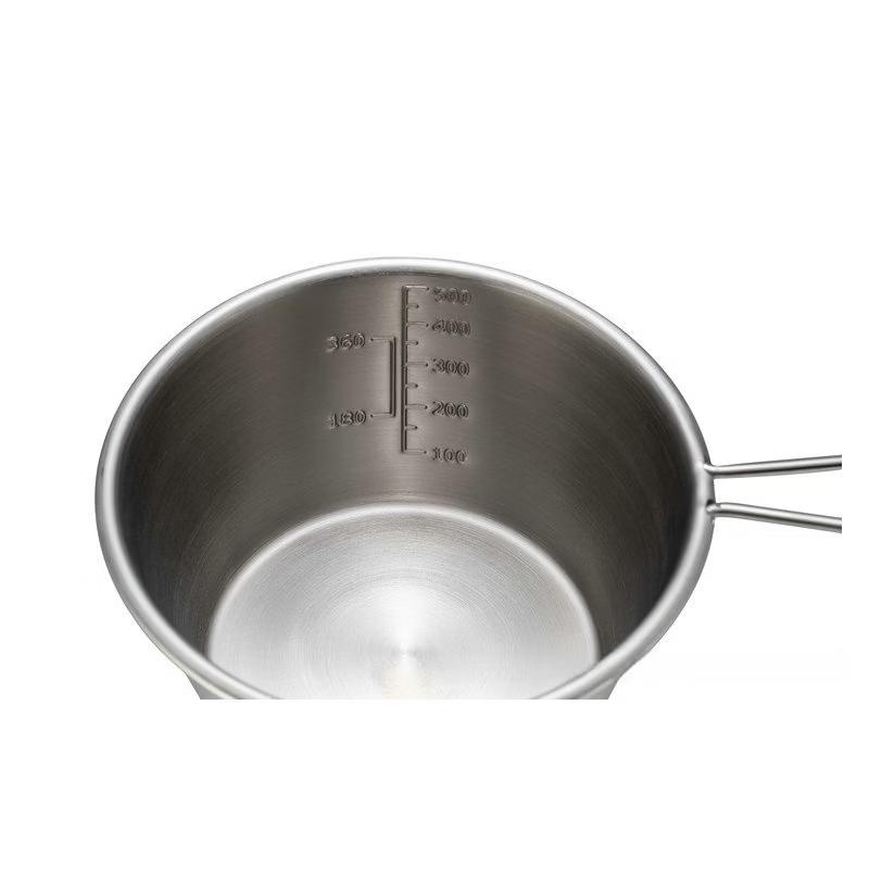 OEING Outdoor faltbare Edelstahlschüssel