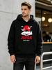 2026 New Unisex Casual All-Match Style Fashion Sports Hoodie with Unique Fuji Mountain And Red Sun Cultural Symbol Pattern - Casual Pullover with Kang