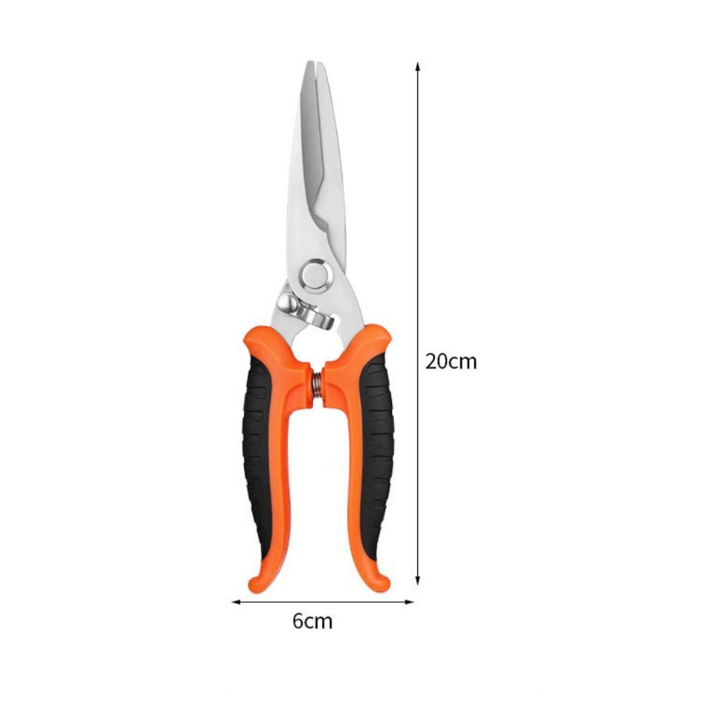 Stainless Steel Manually Shears Multifunction Electrician Wire Cutters Portable Cable Scissors