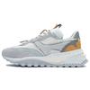 New LINING Wu Xing Running Shoes Women's Low Top Light Ancient Yellow/Microcrystalline Gray AGCR446-2