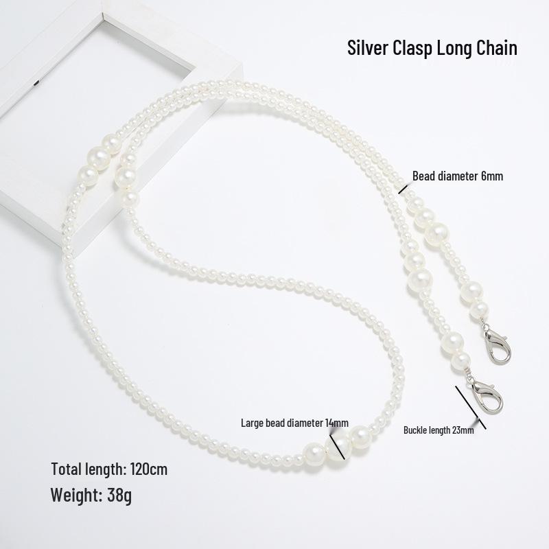 Elegant Metal Phone Clip Lanyard: Crossbody Chain & Neck Strap Case