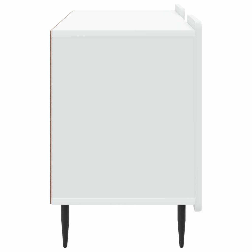 TV Cabinet White 102 x 34.5 x 52 cm Particleboard