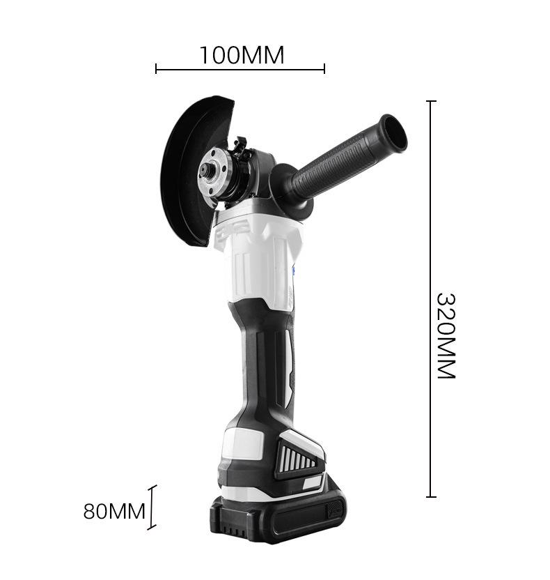 Lei Ming Multifunctional Brushless Angle Grinder & Polisher - High Power Rechargeable Lithium Battery for Home Use