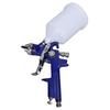 HVLP Spray Gun Kit with 1.4mm Nozzle Needle Cap 600cc Capacity Cup Paint Sprayer Tool for Automotive Furniture Wall