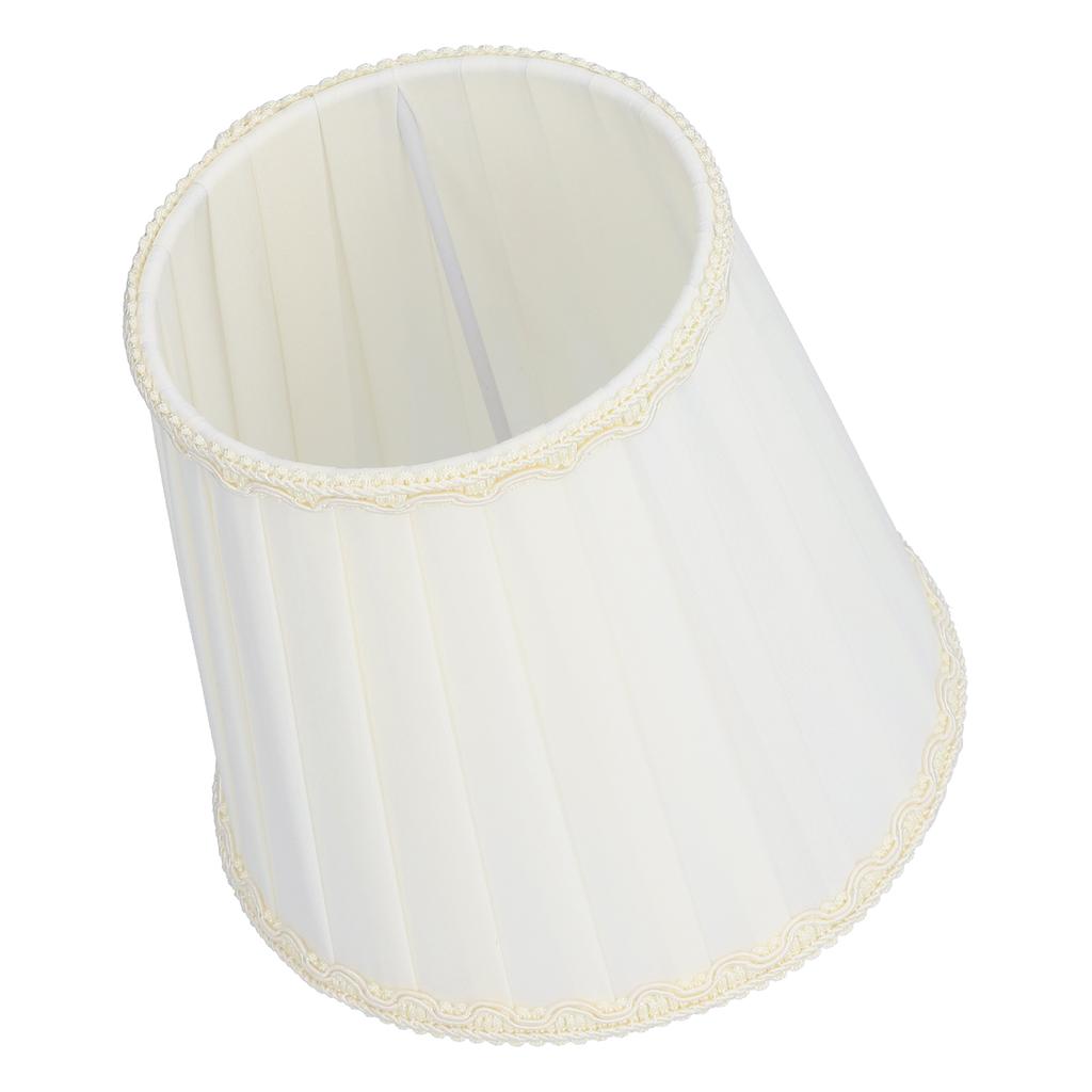 6Pcs Fabric Lamp Shade E14 Chandelier Clip On Lamp Shade for Home Living Room Bedroom