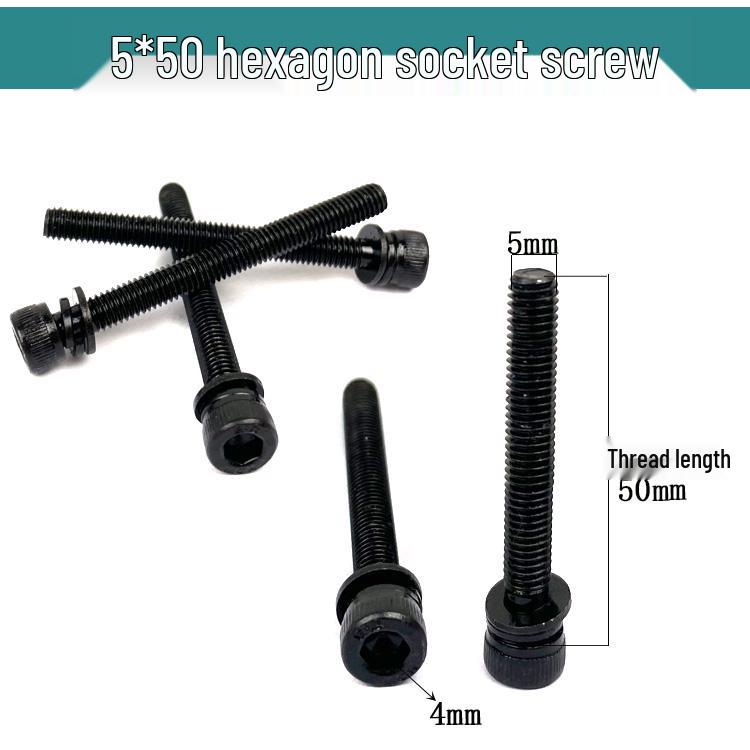 Electric Chainsaw Hex Nut and Screw Cap Set with Aluminum Pressure Plate