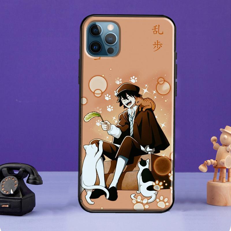 Bungou Stray Dogs Ranpo Edogawa Silicone Case For iPhone 13 Mini 11 14 12 Pro Max 7 8 Plus X XR XS Max SE 2020 Phone Shell