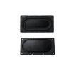 5-6" Speaker Low-Frequency Radiator Diaphragm with Patterned Rubber Edge and Holes, 90x175MM Bass Vibration Plate