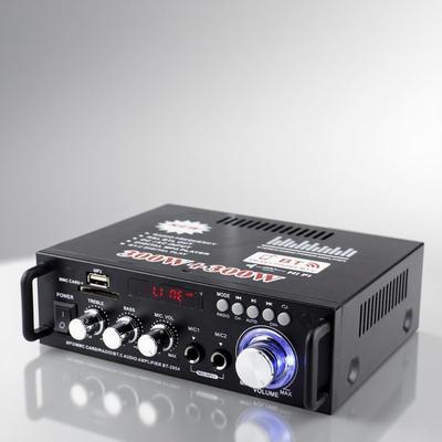 Kompaktný Bluetooth zosilňovač s reproduktorom, rádiom a podporou USB (12V/220V)