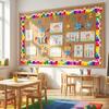 Colorful Border Sticker Roll Copperplate Paper Classroom Decorations  Classroom