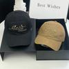 Hot-drilled baseball cap for women, versatile, sun-protective, and high-quality