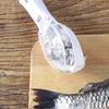 Fish Scraper Clean Scales Fish Skin Brush Kitchen Tool Easy Clean Multifunctional Cooking Device (Blue)