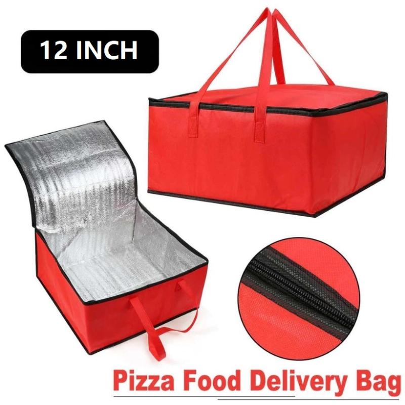 Waterproof Insulated Bag Cooler Folding Picnic Basket Ice Pack Drink Box Thermal Lunch Bag Portable Food Delivery Bag Pizza Bag