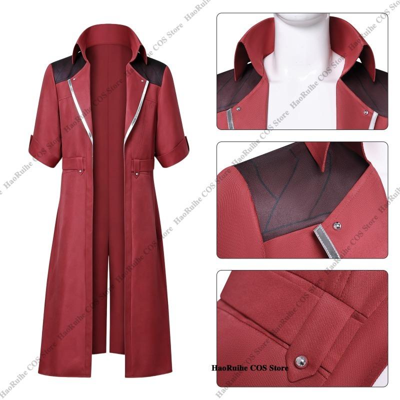 Hot Devil May Cry 5 Dante Vergil Cosplay Costume Trench Coat Disguise Outfit Men Women Halloween Role Play Game Carnival Suit