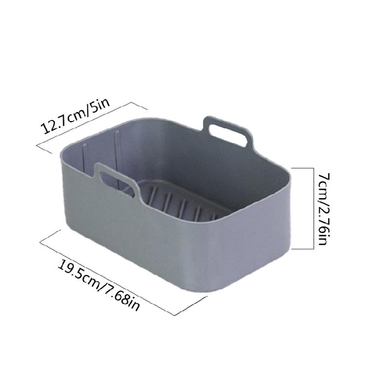 Reusable Air FryersSilicone Pot Square Liners Silicone Baking Tray Kitchen Tool