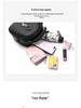 2024 Fashion Women's Small Round Crossbody Bag with Cute Pendant