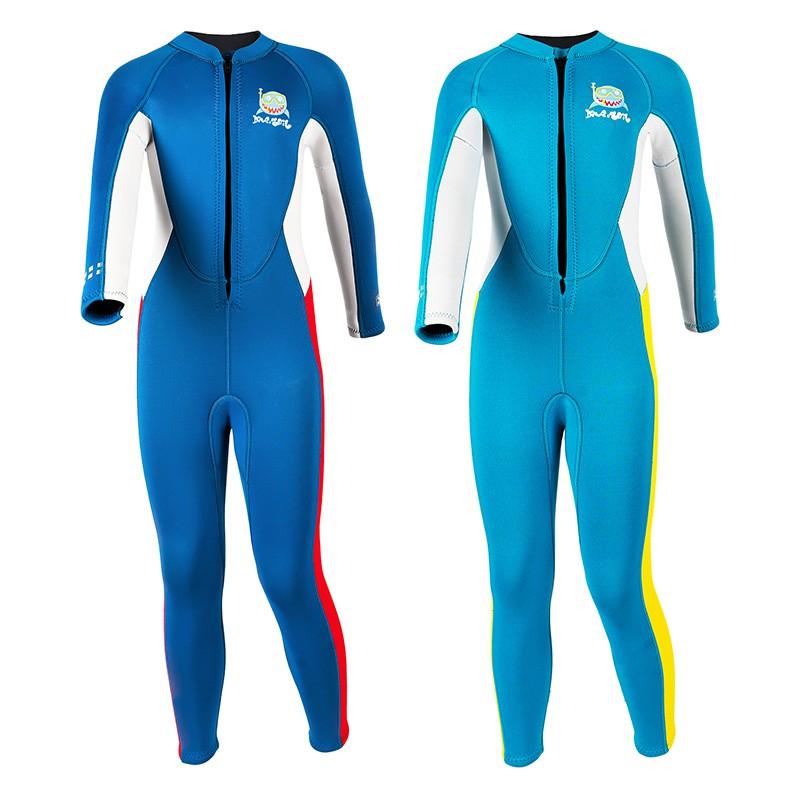 Children's Diving Suit 2.5MM Cold-proof Warm One-piece Boys Middle School Children Snorkeling Surfing Swimsuit