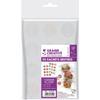 Sachet de l'avent 18 cm x 12 cm - lot de 24 sachets et autocollants