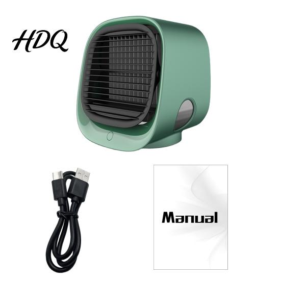 Compact Air Cooler for Home Portable & Humidifier Quiet Cooling Fan with 300ml Tank