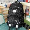 Schoolbag Japanese Casual Printed School Bag Female Junior High School Student Versatile Cute College Style Backpack Travel Lightweight Backpack