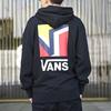 Vans Sweatshirts Unisex Black Hooded Moderate Regular VN0A54JABLK