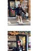 2026 Spring/Autumn High-End Gray Wool Blend Slimming A-Line High-Waisted Midi Skirt - Korean Style for Women