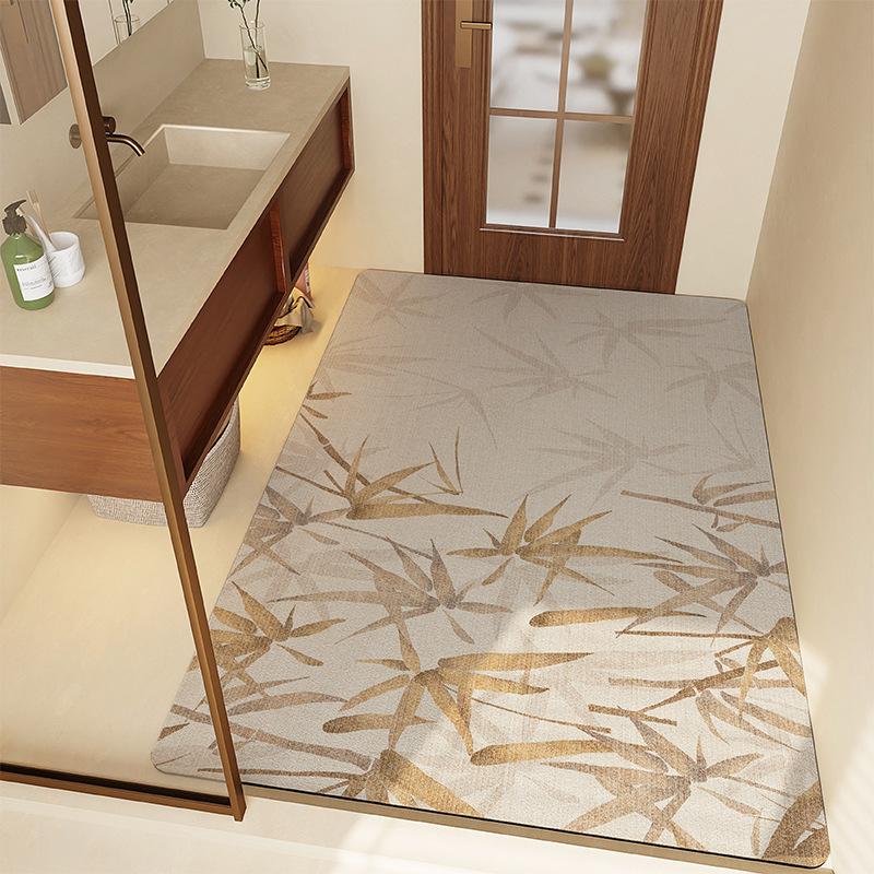 Bathroom Non Slip Floor Mat Bathroom Kitchen Floor Mat Simple Household Toilet Door Mat