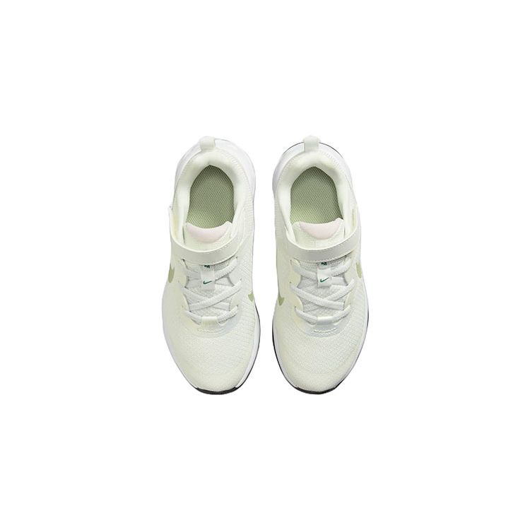 Nike Pantofi sport pentru alergare Revolution 6 Next Nature Se, model low-top, pentru copii, Alb Verde DR9978-115
