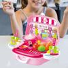 Kitchen Playset Party Favors Play Accessories for Children Kids Pink