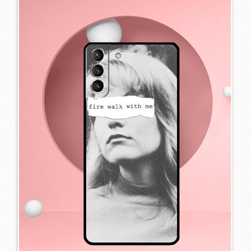 Fire Walk With Me Twin Peaks Case For Samsung Galaxy S25 Ultra S21 S22 S23 S24 Ultra S9 S10 S20 Plus S25 FE Cover Funda
