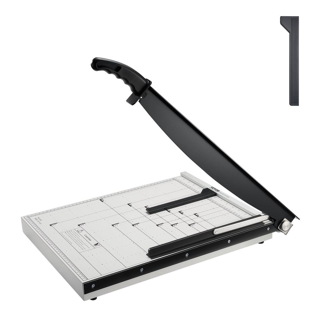 VEVOR Paper Cutter, Guillotine Trimmer, 457.2 mm Cut Length, 20 Sheets Capacity