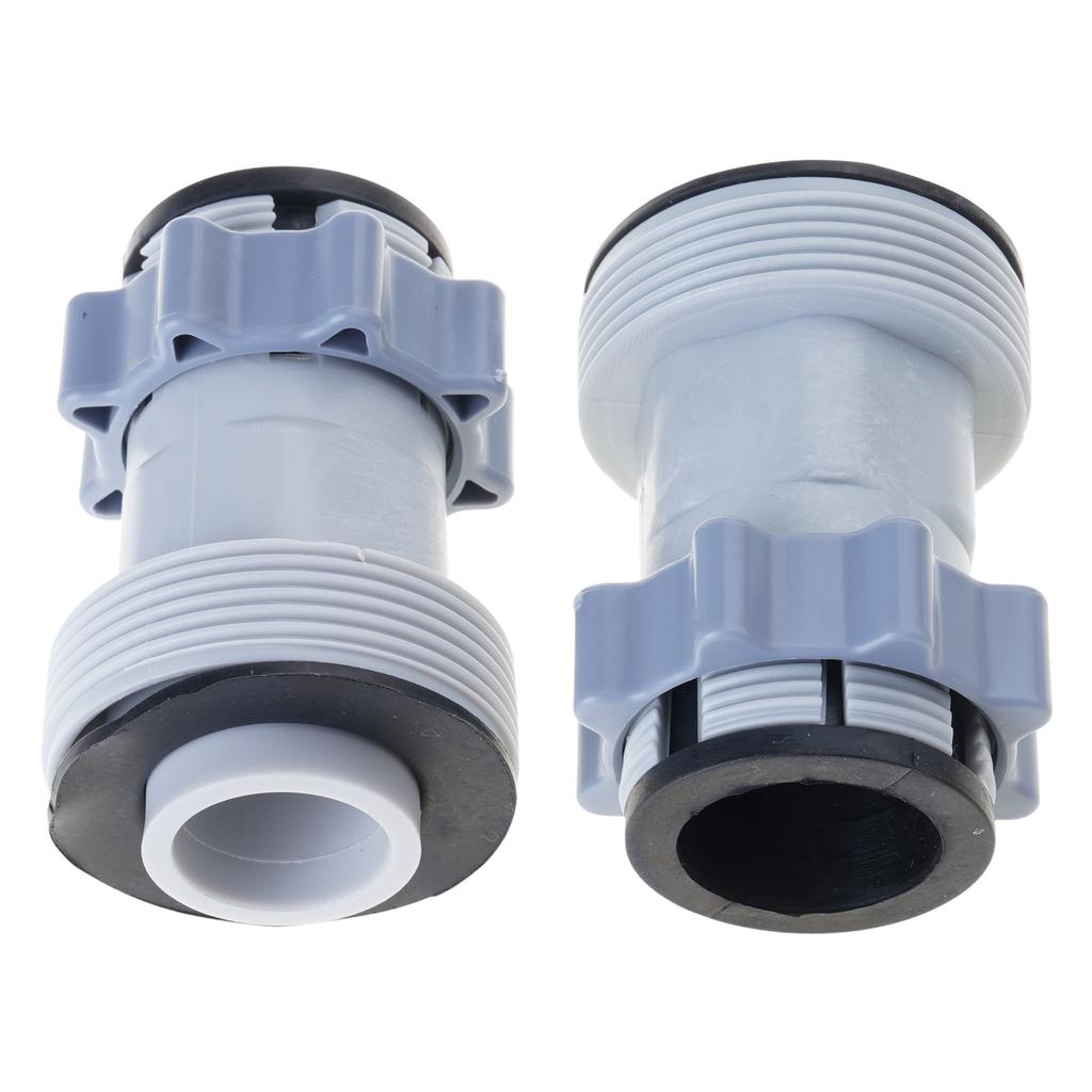 Swimming Pool Hose Adapter For 1.5" To 1.25" Connections for Up Ground Pool Pumps Saltwater Systems Easy Installation