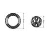 VW GTI GOLF 2026 Hot For VW VOLKSWAGEN Car Interior Steering Wheel Emblem Badge Stickers Accessories For Volkswagen GTI R-Line R