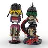 MOC Classic Anime Figure Kill Ghosts Bricksheadz Slayer Demon Blade Cartoon Doll Building Blocks Model Adult Collection Toy Gift